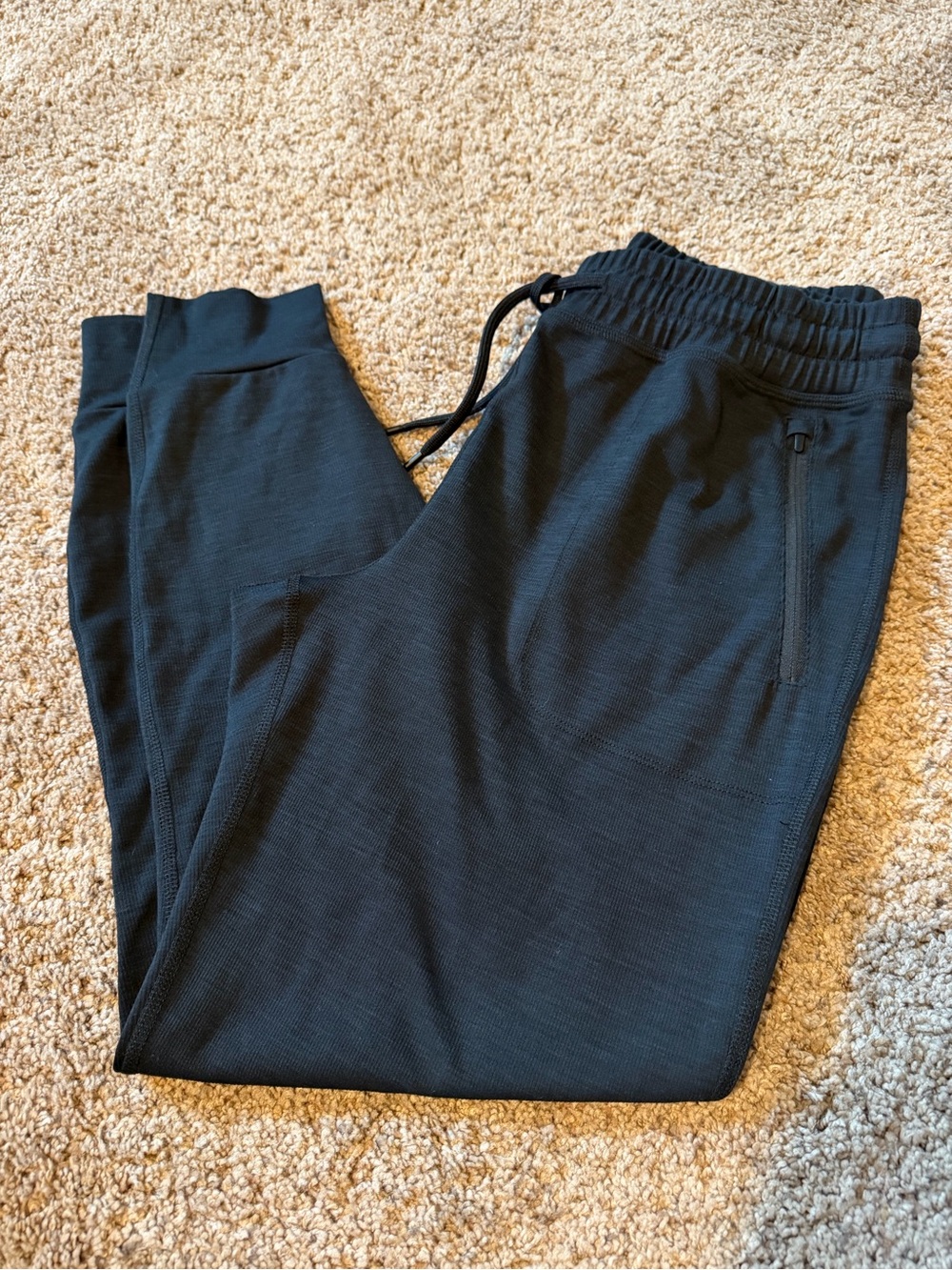 Women’s Black Drawstring Jogger Pants